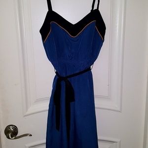 LOFT spaghetti strap mini-dress XS